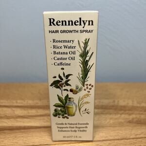 Rennelyn Hair Growth Oil Spray: Rosemary Castor Batana Oil Rice Water Caffeine